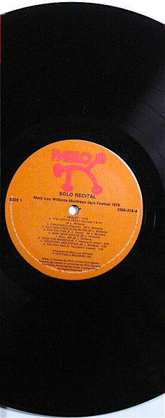 Mary Lou Williams ~ Solo Recital – Montreux Jazz Festival 1978 (Vinyl) - Djungel & Jazz