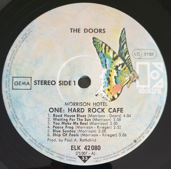 The Doors ~ Morrison Hotel (Vinyl) - Djungel & Jazz