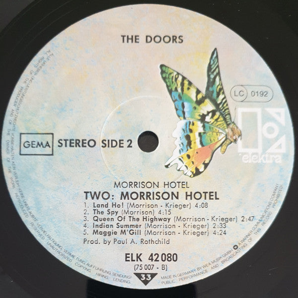 The Doors ~ Morrison Hotel (Vinyl) - Djungel & Jazz