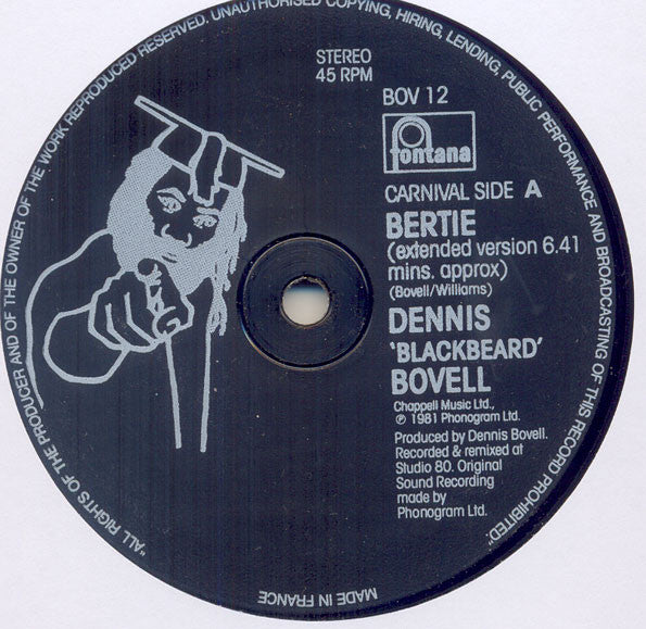 Dennis Bovell : Bertie / Bettah (12", Single)