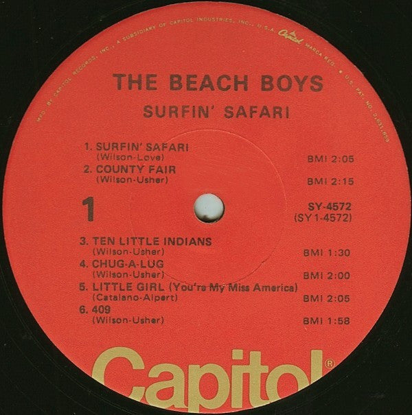 The Beach Boys ~ Surfin' Safari (Vinyl) - Djungel & Jazz