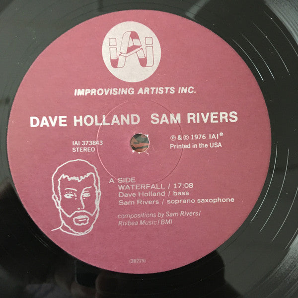 Dave Holland / Sam Rivers ~ Dave Holland / Sam Rivers (Vinyl) - Djungel & Jazz