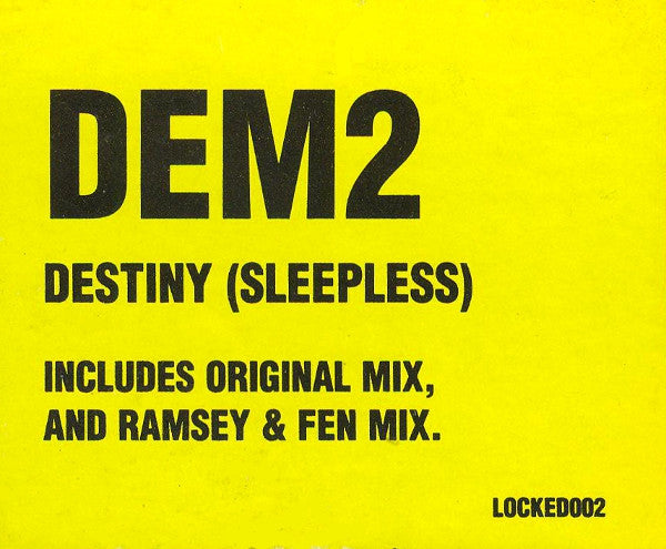 Dem 2 ~ Destiny (Sleepless) (Vinyl) - Djungel & Jazz
