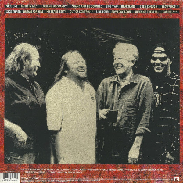 Crosby, Stills, Nash & Young ~ Looking Forward (Vinyl) - Djungel & Jazz