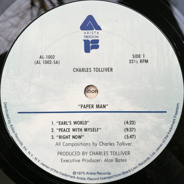 Charles Tolliver ~ Paper Man (Vinyl) - Djungel & Jazz