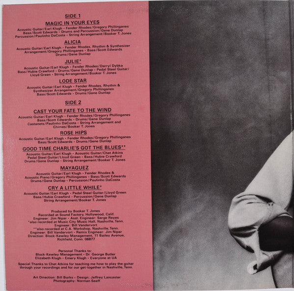 Earl Klugh : Magic In Your Eyes (LP, Album, All)