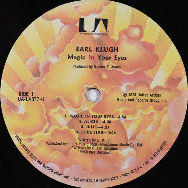 Earl Klugh : Magic In Your Eyes (LP, Album, All)
