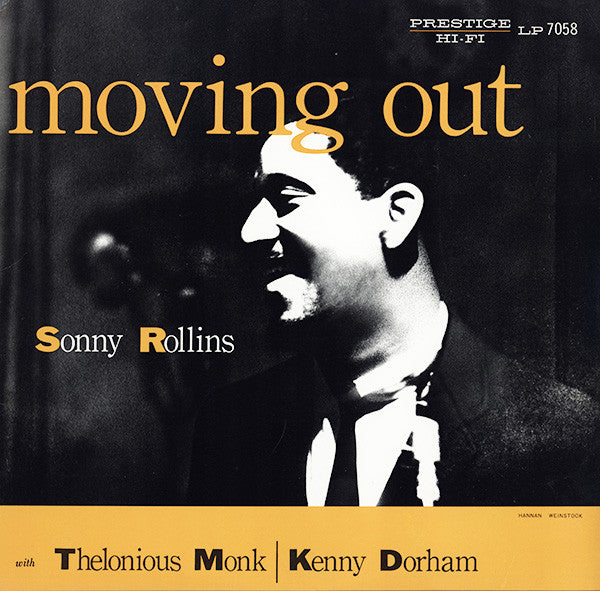 Sonny Rollins : Moving Out (LP, Album, RE, Car)