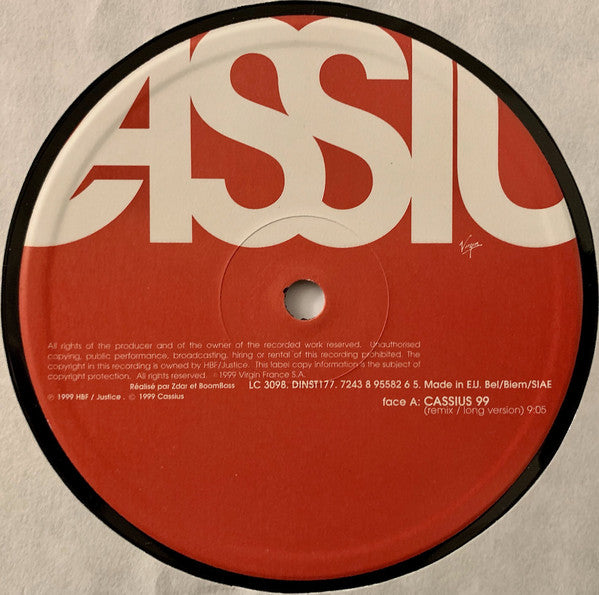 Cassius : Cassius 1999 (12", Lon)