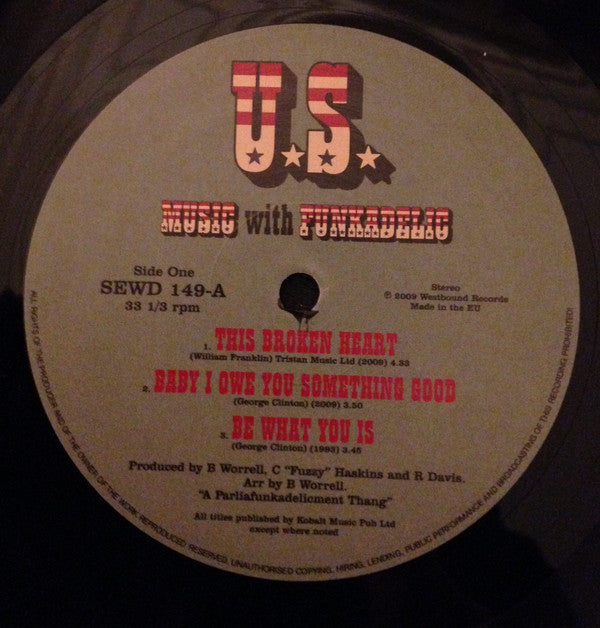 U.S.  ~ Music With Funkadelic (Vinyl) - Djungel & Jazz