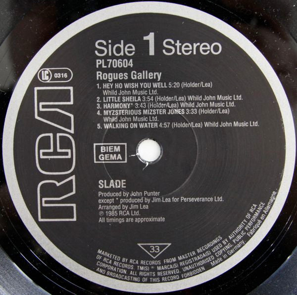 Slade ~ Rogues Gallery (Vinyl) - Djungel & Jazz