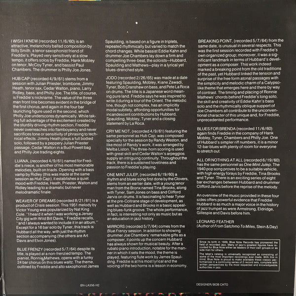 Freddie Hubbard ~ Freddie Hubbard (Vinyl) - Djungel & Jazz