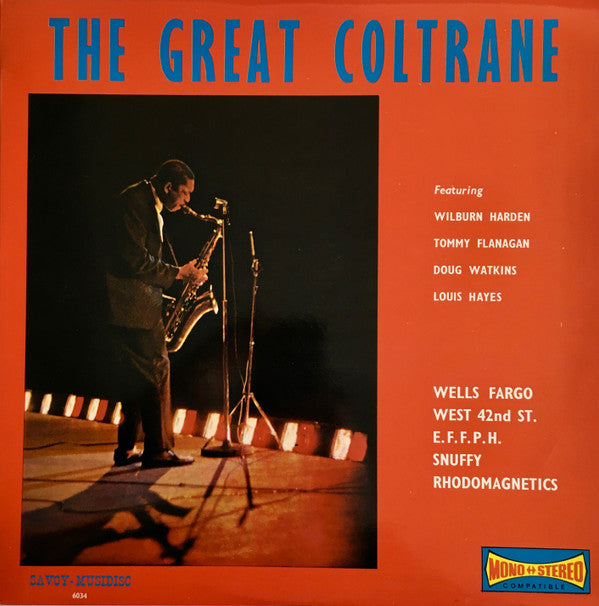 John Coltrane : The Great Coltrane (LP, Album, RE)