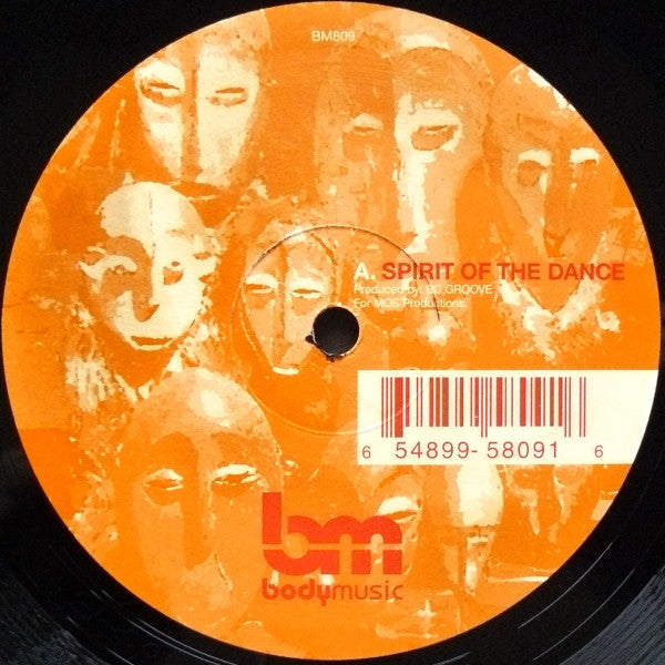 RC Groove ~ Spirit Of The Dance (Vinyl) - Djungel & Jazz