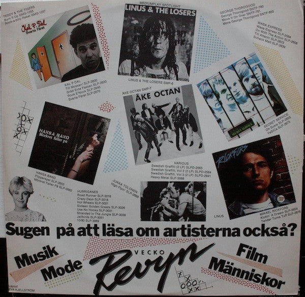 Various ~ Svensk Rock (Vinyl) - Djungel & Jazz