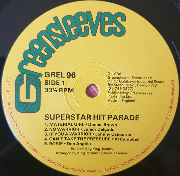 Various : Superstar Hit Parade (LP, Comp)
