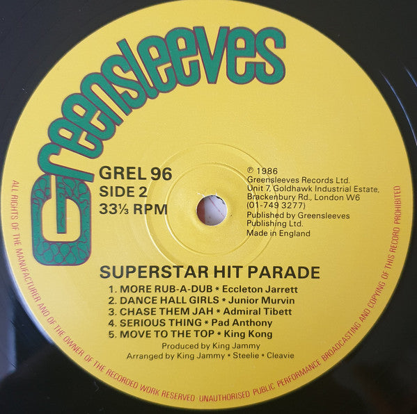 Various : Superstar Hit Parade (LP, Comp)