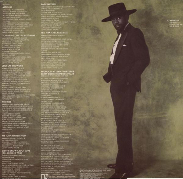 Lenny White : Attitude (LP, Album)