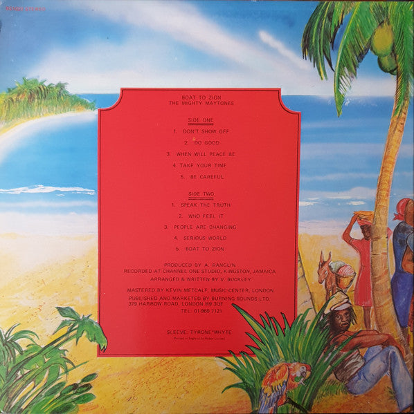 The Mighty Maytones* : Boat To Zion (LP)