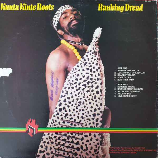 Ranking Dread : Kunta Kinte Roots (LP)