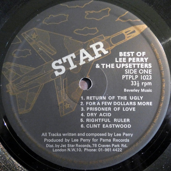 Lee Perry & The Upsetters : The Best Of Lee Perry And "The Upsetters" (LP, RE)