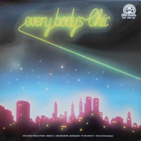 Gino ~ Everybody's Chic (Vinyl) - Djungel & Jazz