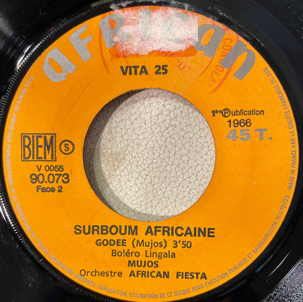 Antoine "Depuissant" Kaya / Mujos, Orchestre African Fiesta ~ Ngonga Ebeti / Godee (Vinyl) - Djungel & Jazz