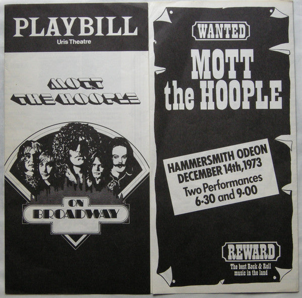 Mott The Hoople ~ Mott The Hoople Live (Vinyl) - Djungel & Jazz
