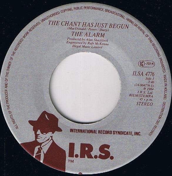 The Alarm ~ The Chant Has Just Begun (Vinyl) - Djungel & Jazz