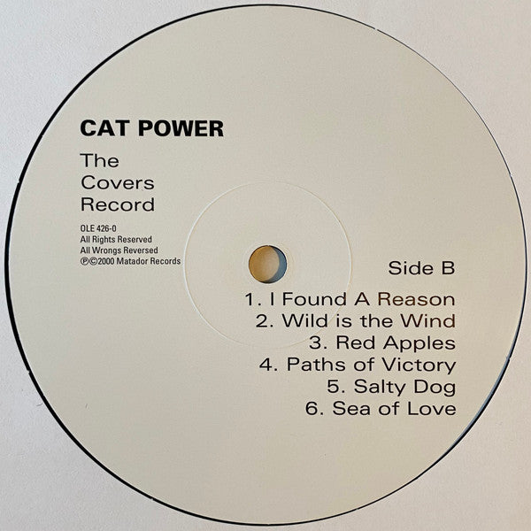Cat Power ~ The Covers Record (Vinyl) - Djungel & Jazz