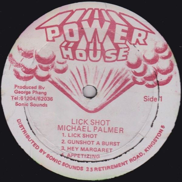 Michael Palmer : Lick Shot (LP, Album, RE)