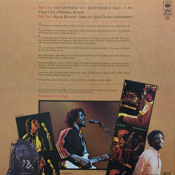Peter Tosh ~ Equal Rights (Vinyl) - Djungel & Jazz