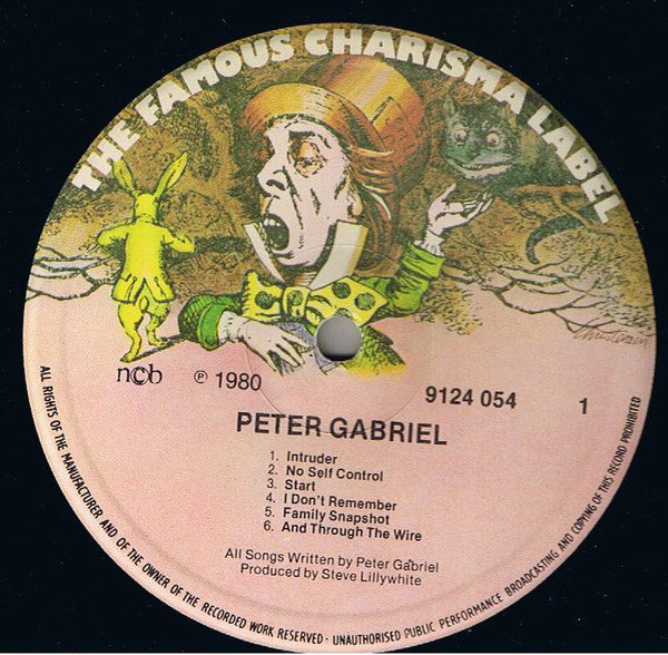 Peter Gabriel ~ Peter Gabriel (Vinyl) - Djungel & Jazz