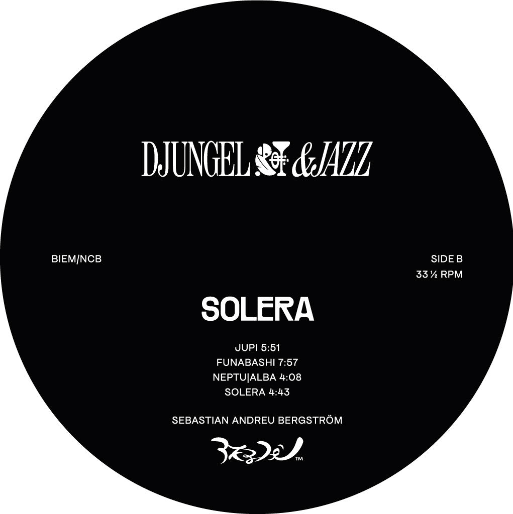 Sebastian Andreu Bergström ~ Solera (Vinyl) - Djungel & Jazz