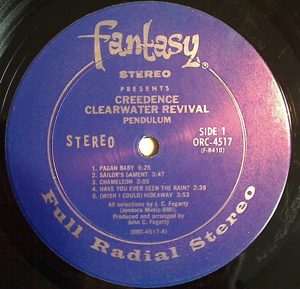 Creedence Clearwater Revival : Pendulum (LP, Album, RE, Pit)