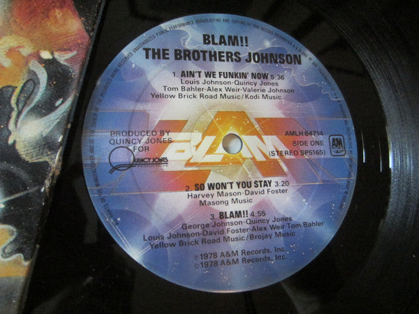 The Brothers Johnson ~ Blam!! (Vinyl) - Djungel & Jazz