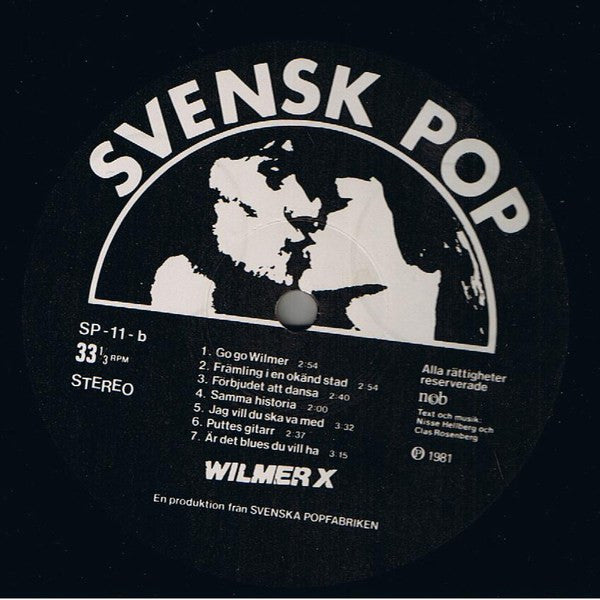 Wilmer X ~ Wilmer X (Vinyl) - Djungel & Jazz