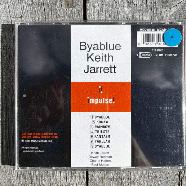Keith Jarrett ~ Byablue (Vinyl) - Djungel & Jazz