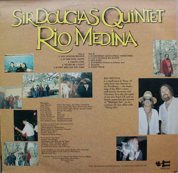 Sir Douglas Quintet ~ Rio Medina (Vinyl) - Djungel & Jazz