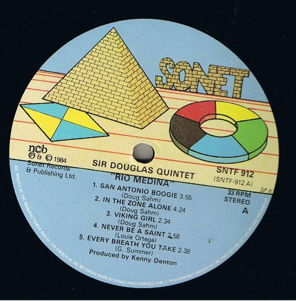 Sir Douglas Quintet ~ Rio Medina (Vinyl) - Djungel & Jazz