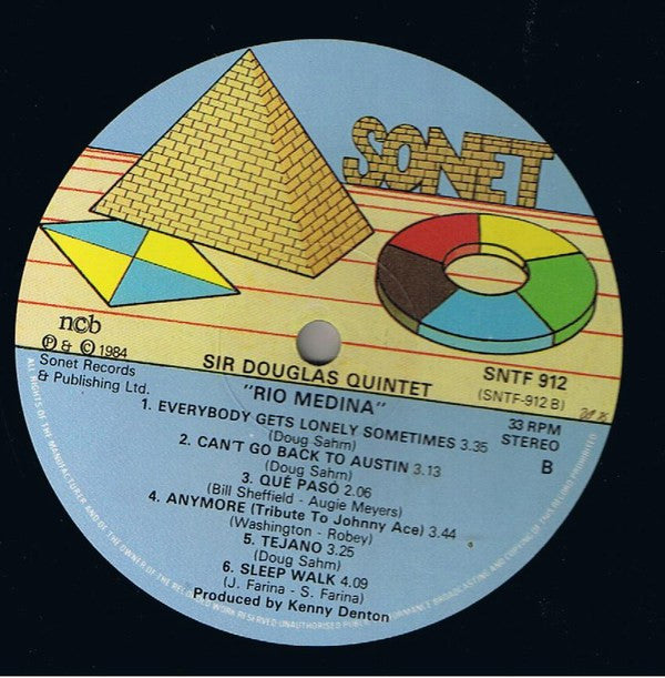 Sir Douglas Quintet ~ Rio Medina (Vinyl) - Djungel & Jazz