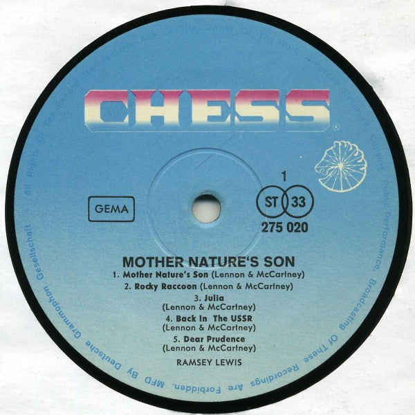 Ramsey Lewis ~ Mother Nature's Son (Vinyl) - Djungel & Jazz