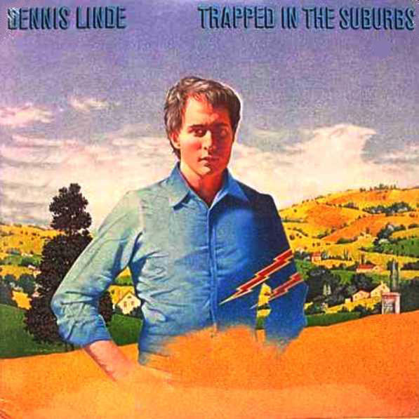 Dennis Linde : Trapped In The Suburbs (LP, Album, Promo, San)