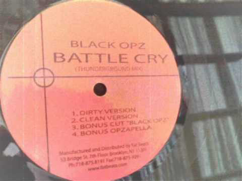 Black Opz : Battle Cry (12")