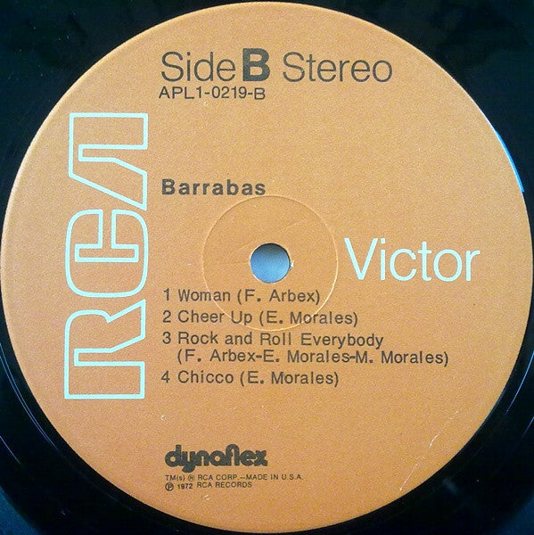 Barrabas ~ Barrabas (Vinyl) - Djungel & Jazz