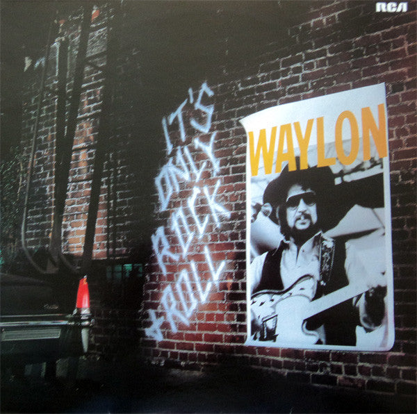 Waylon Jennings ~ It's Only Rock & Roll (Vinyl) - Djungel & Jazz