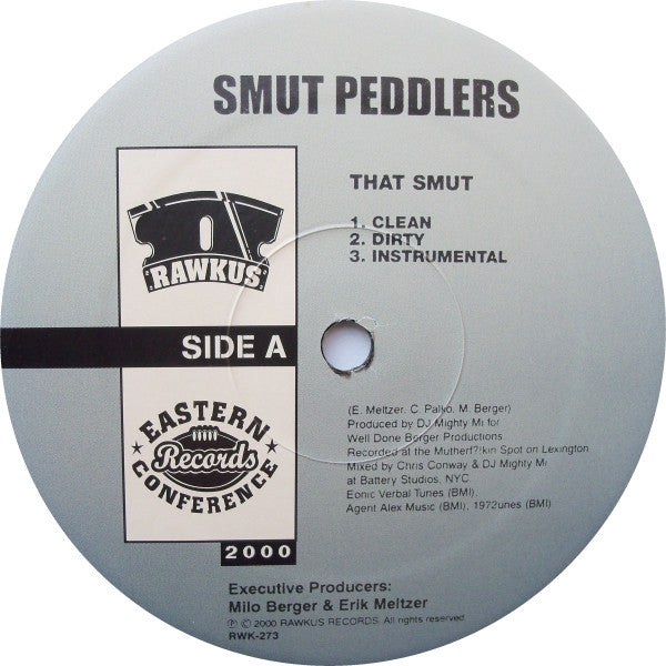 Smut Peddlers ~ That Smut / Medicated Minutes (Vinyl) - Djungel & Jazz