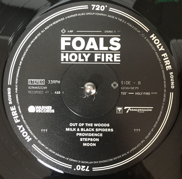 Foals ~ Holy Fire (Vinyl) - Djungel & Jazz