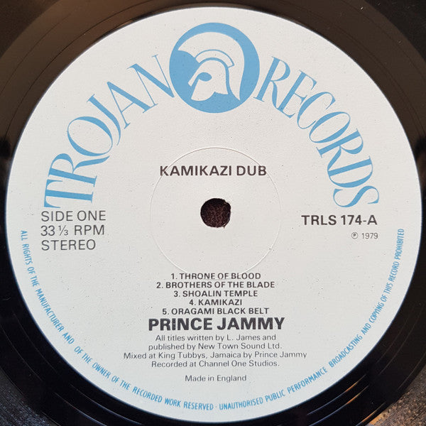 Prince Jammy : Kamikazi Dub (LP, Album)