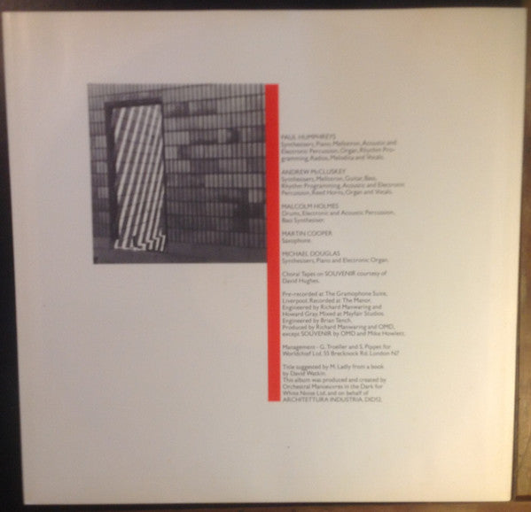 Orchestral Manœuvres In The Dark ~ Architecture & Morality (Vinyl) - Djungel & Jazz